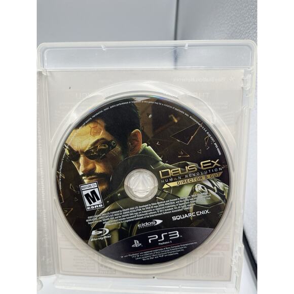 Deus Ex Human Revolution Directors Cut (M) - Sony PlayStation 3 - CIB - Picture 5 of 7